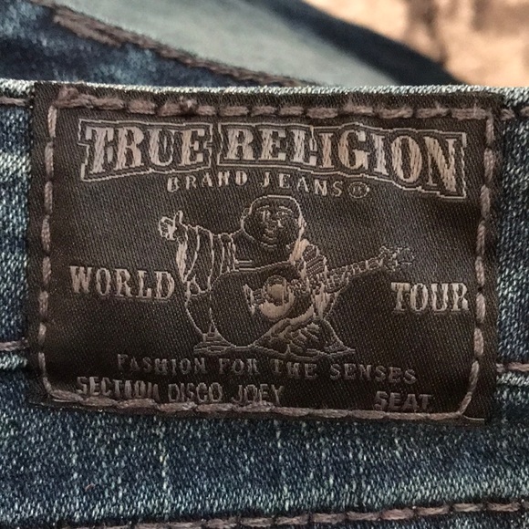 True Religion Jeans: Size 31 w/ rhinestone - Picture 5 of 6